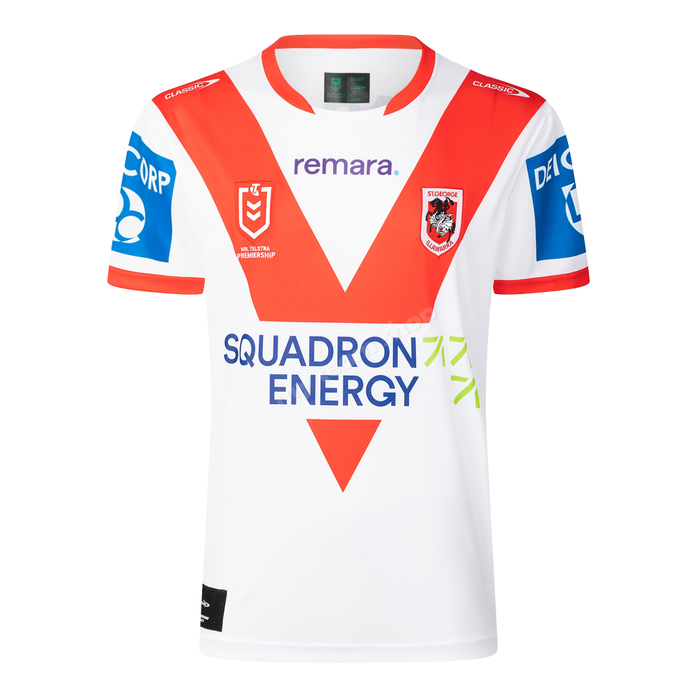 St George Dragons 2025 Nrl Home Jersey Replica Jersey