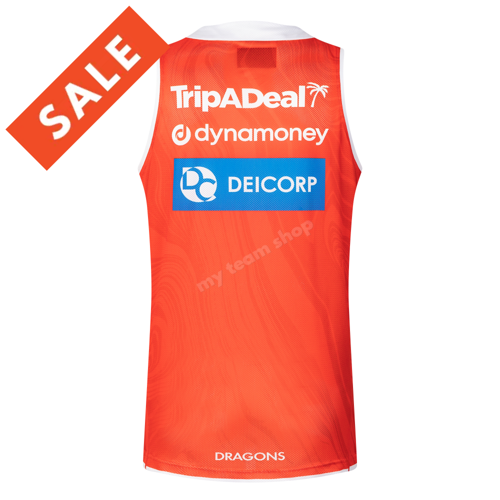 St George Dragons 2025 Nrl Training Singlet Training Singlet