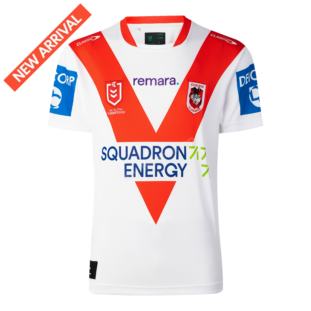 ST. GEORGE DRAGONS 2026 NRL MENS HOME JERSEY NRL Replica Jersey