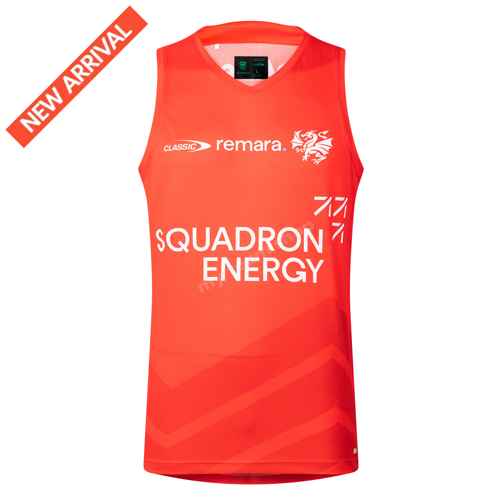 ST. GEORGE DRAGONS 2026 NRL RED TRAINING SINGLET NRL Training Singlet