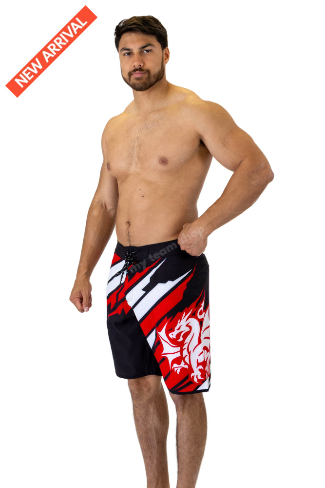 ST. GEORGE DRAGONS NRL ’IGNITION’ BOARD SHORTS NRL Board Shorts