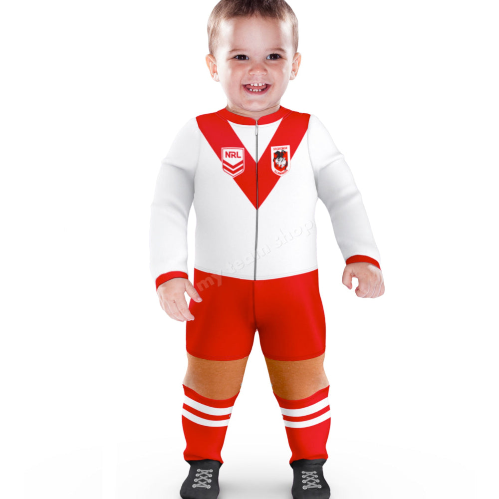 ST. GEORGE DRAGONS NRL INFANT FOOTYSUIT Infant Footysuit