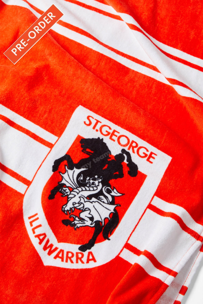 St. George Dragons Nrl Retro Towel Beach Towel