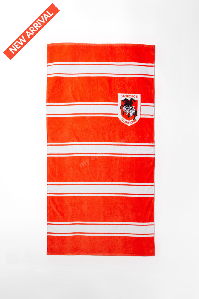 St. George Dragons Nrl Retro Towel Beach Towel