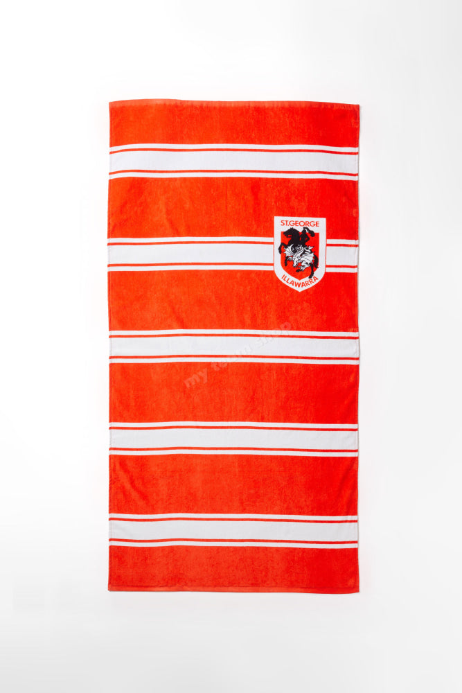 St. George Dragons Nrl Retro Towel Beach Towel