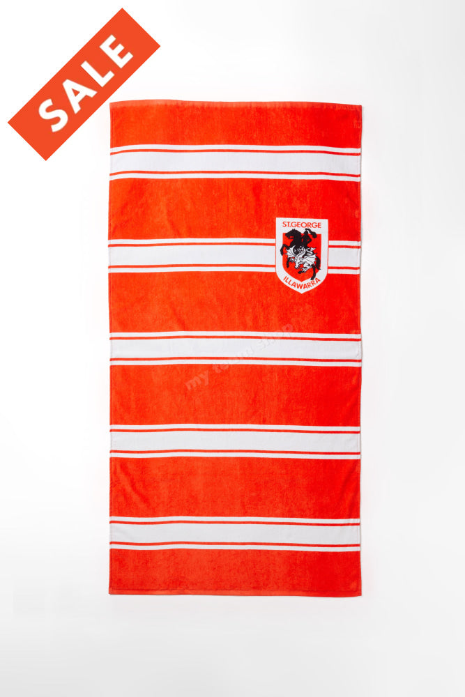 St. George Dragons Nrl Retro Towel Beach Towel