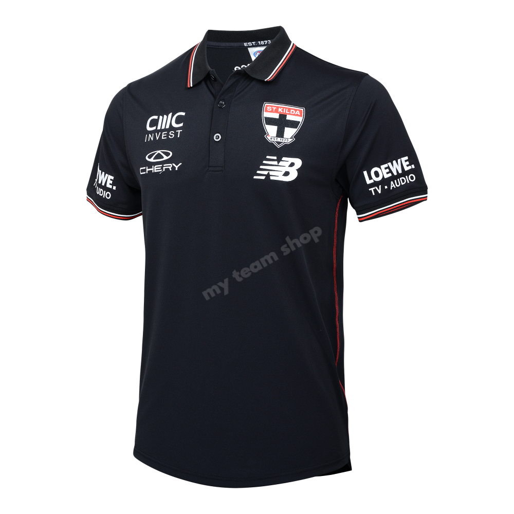 St Kilda Saints 2025 Afl Media Polo Media Polo