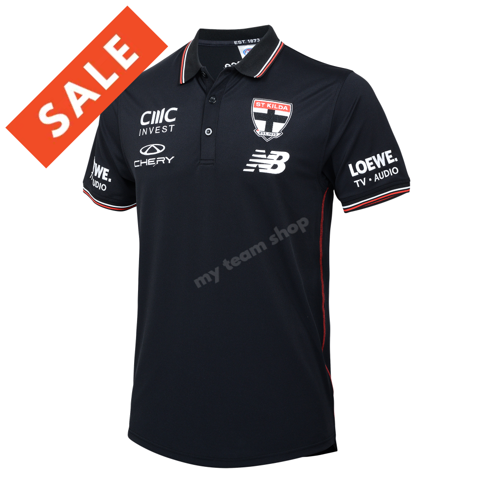 St Kilda Saints 2025 Afl Media Polo Media Polo