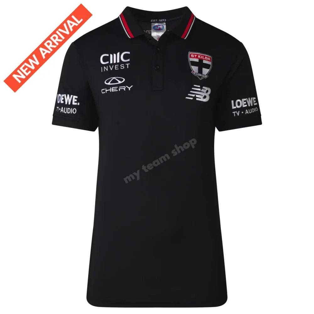 ST KILDA SAINTS 2026 AFL MEDIA POLO