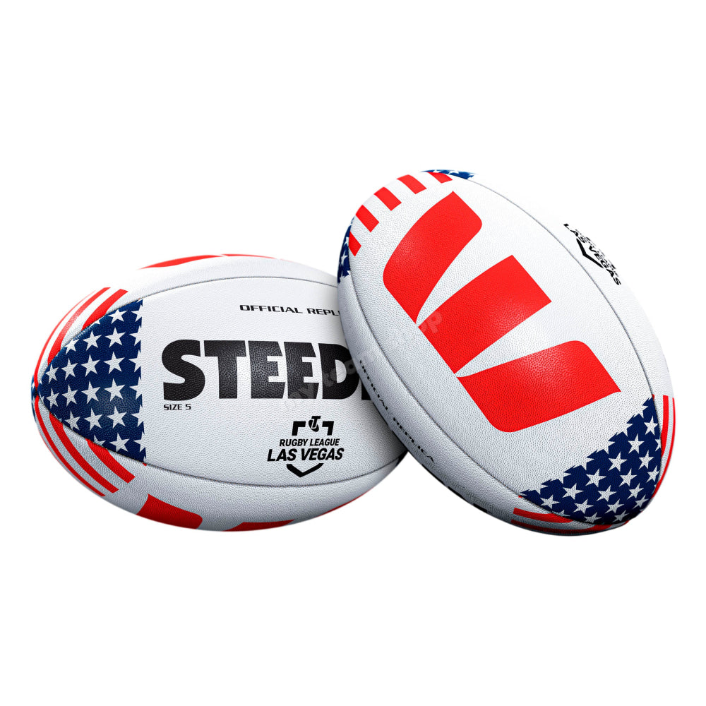 STEEDEN NRL 2025 LAS VEGAS REPLICA BALL NRL Football