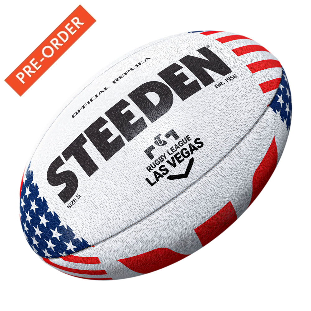 STEEDEN NRL 2025 LAS VEGAS REPLICA BALL NRL Football