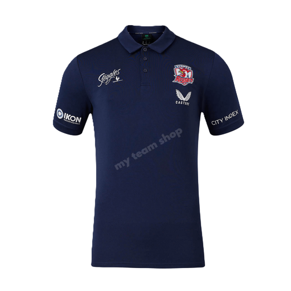 Sydney Roosters 2024 Nrl Mens Media Polo Media Polo