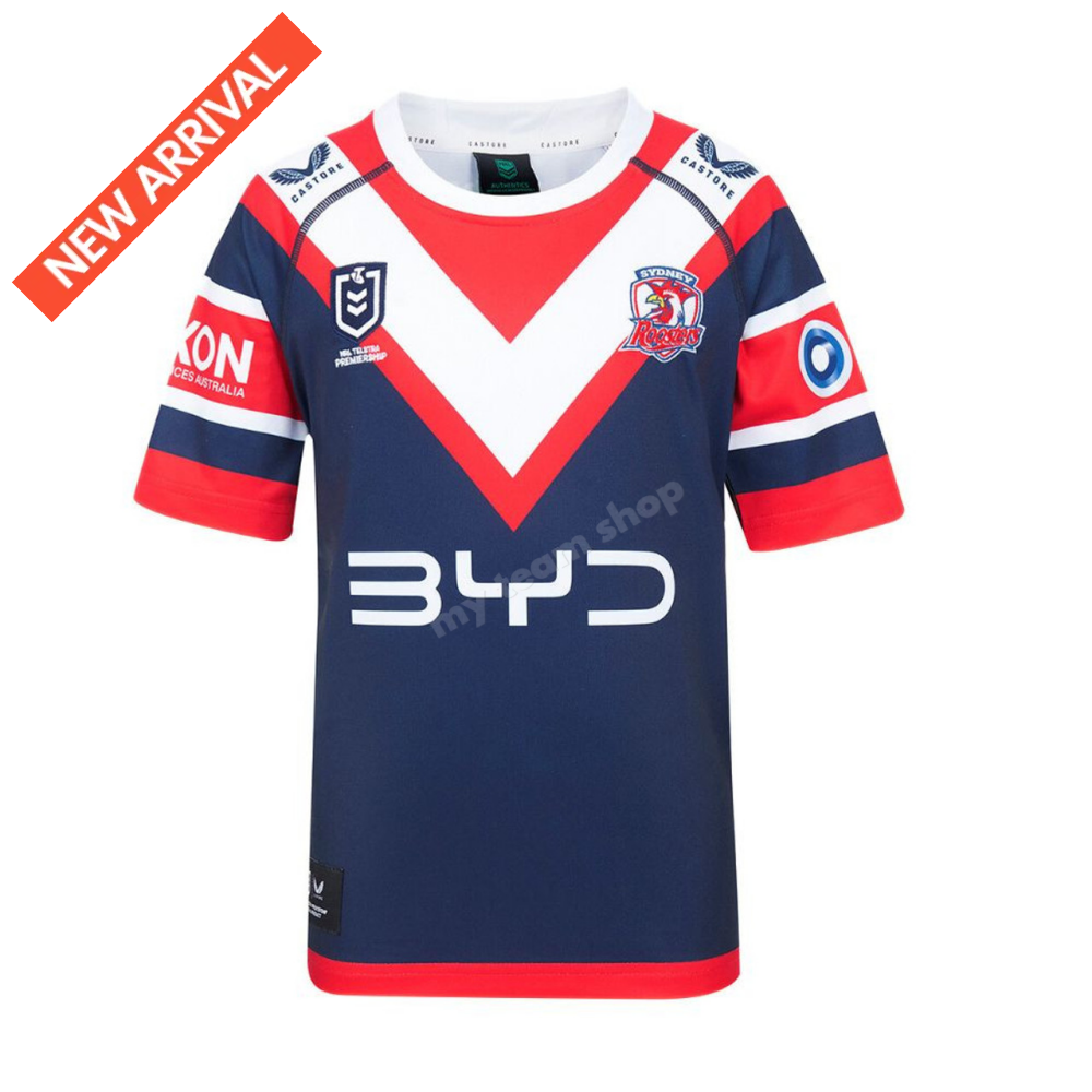 Sydney Roosters 2025 Nrl Home Jersey Replica Jersey