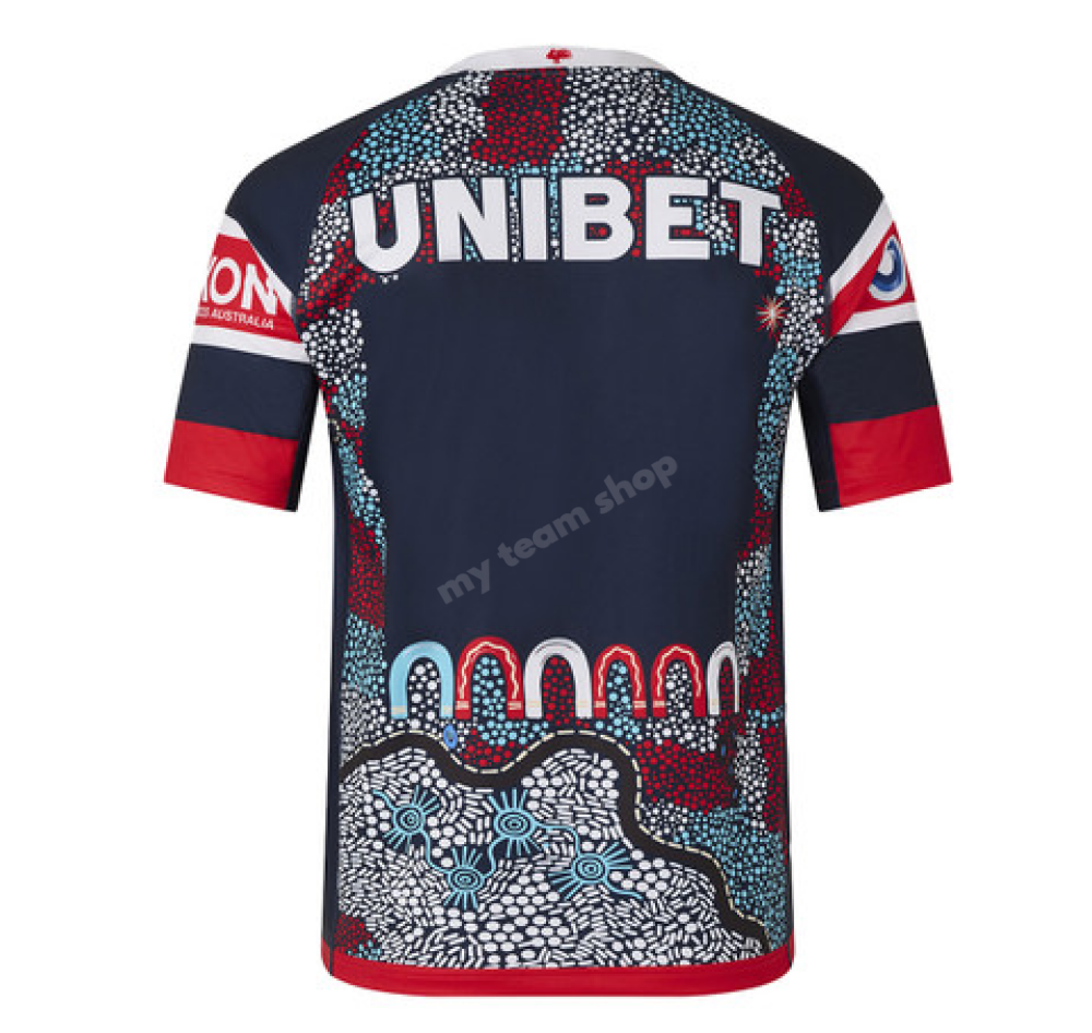 SYDNEY ROOSTERS 2025 NRL INDIGENOUS HOME JERSEY NRL Replica Jersey