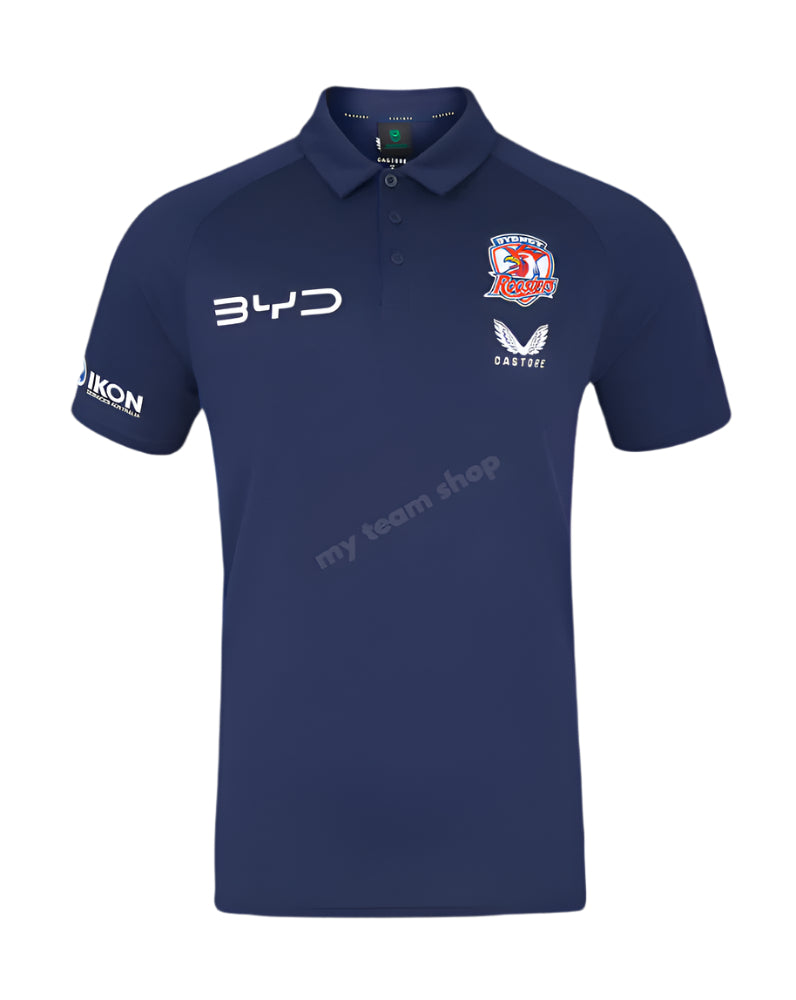 Sydney Roosters 2025 Nrl Media Polo Media Polo