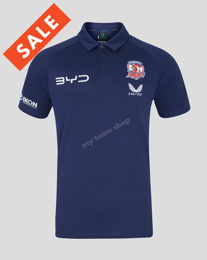 Sydney Roosters 2025 Nrl Media Polo Media Polo