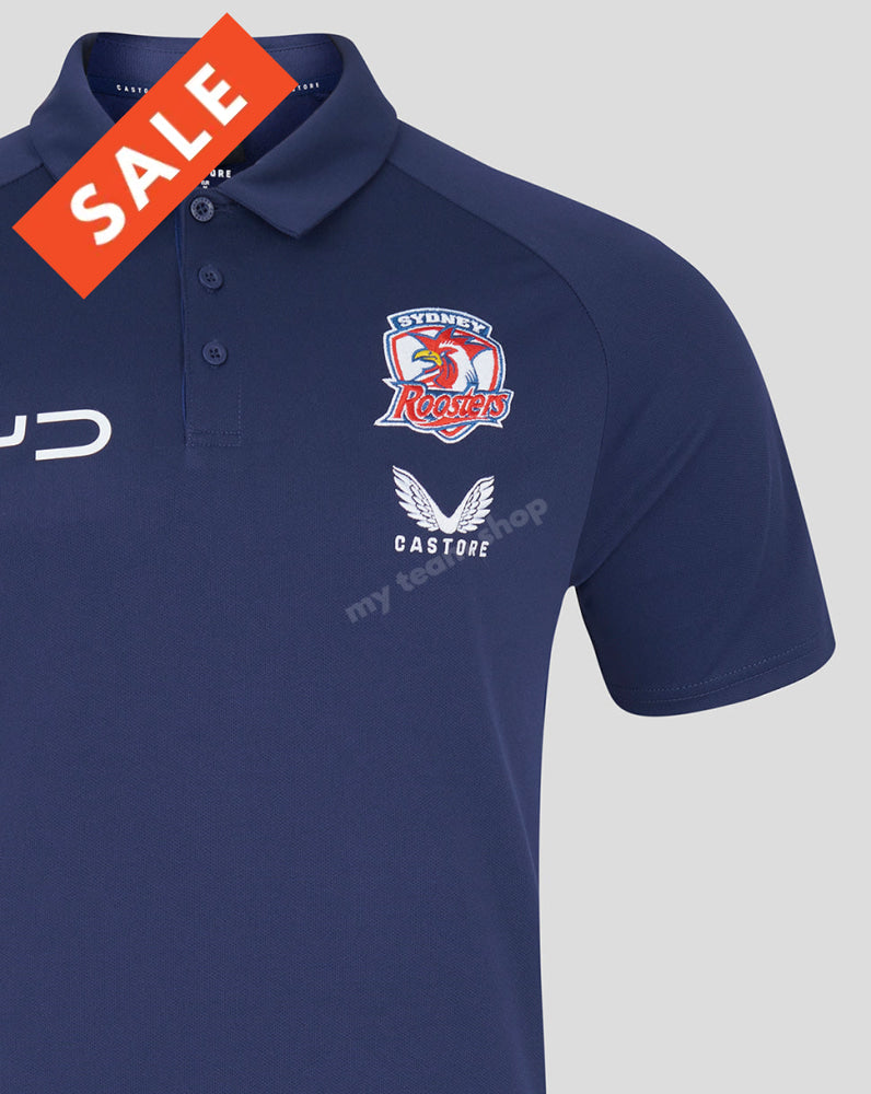 Sydney Roosters 2025 Nrl Media Polo Media Polo