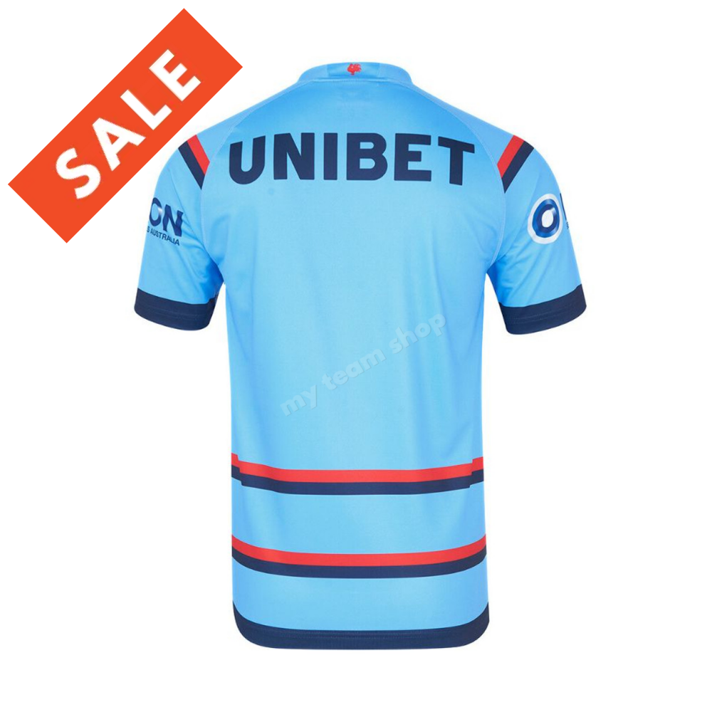 Sydney Roosters 2025 Nrl Sky Blue Training Jersey Replica Jersey
