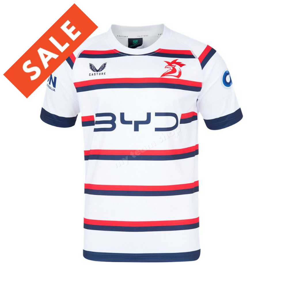 Sydney Roosters 2025 Nrl White Training Jersey Replica Jersey