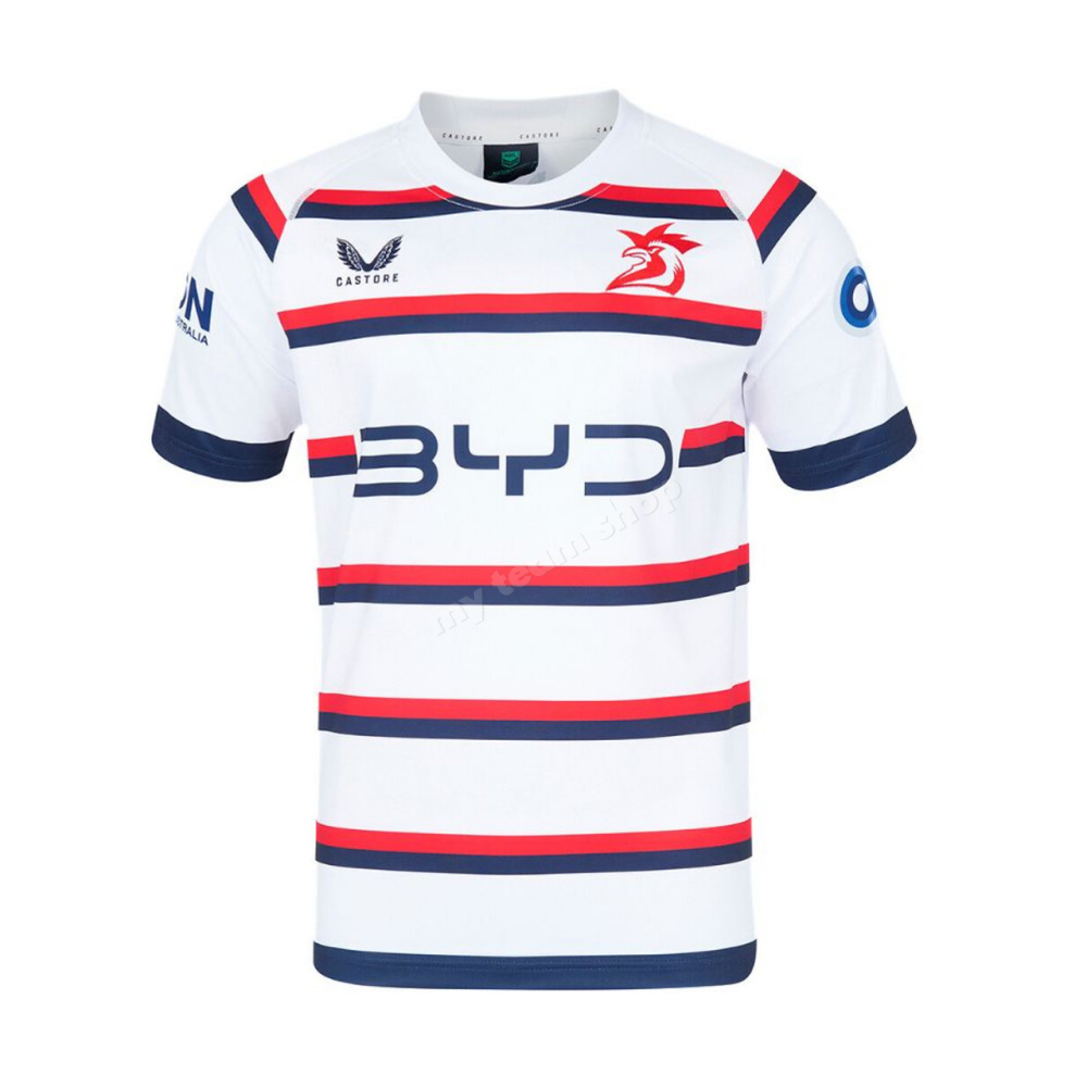 Sydney Roosters 2025 Nrl White Training Jersey Replica Jersey