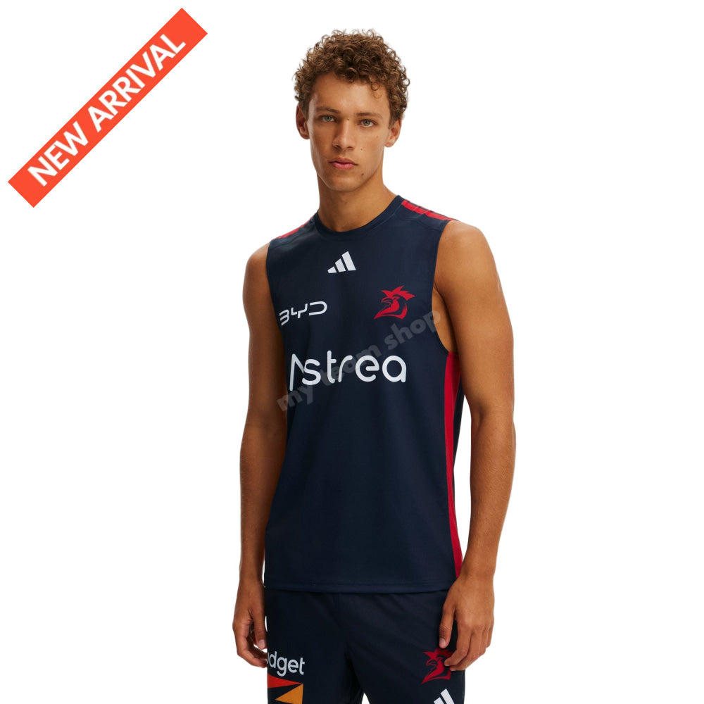 SYDNEY ROOSTERS 2026 NRL TRAINING MUSCLE SINGLET NRL Training Singlet
