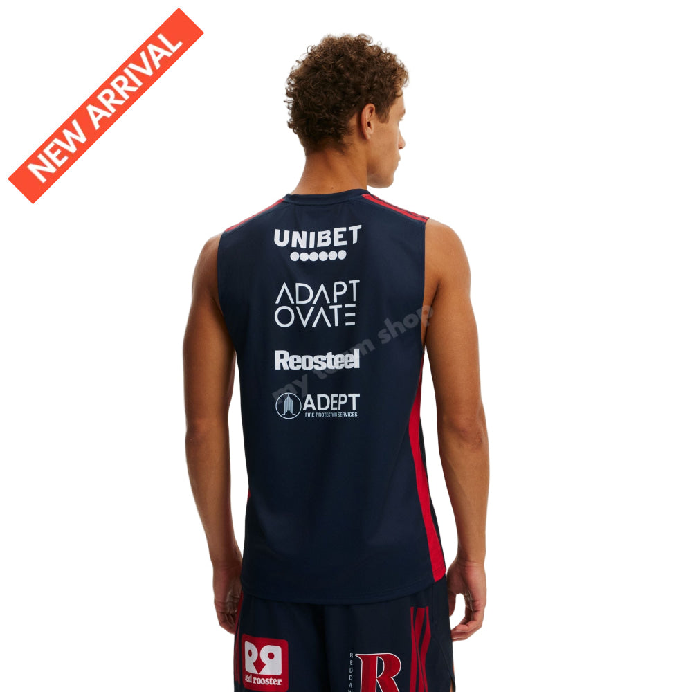 SYDNEY ROOSTERS 2026 NRL TRAINING MUSCLE SINGLET NRL Training Singlet