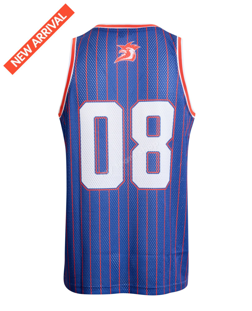 SYDNEY ROOSTERS NRL ADULT BASKETBALL SINGLET NRL Basketball Singlet