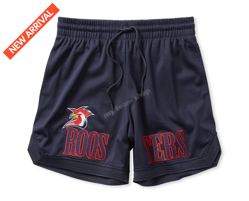 Sydney Roosters Nrl Basketball Shorts Basketball Shorts