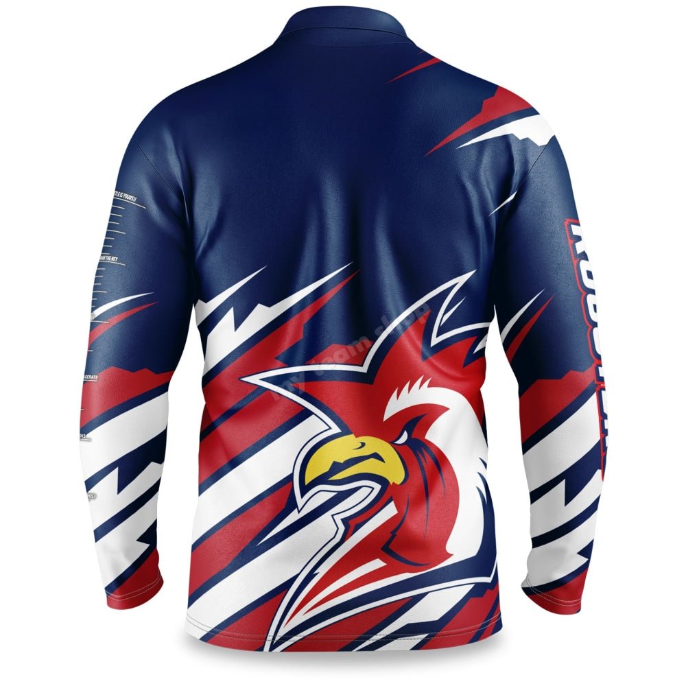 Sydney Roosters Nrl Ignition Fishing Shirt Fishing Shirt