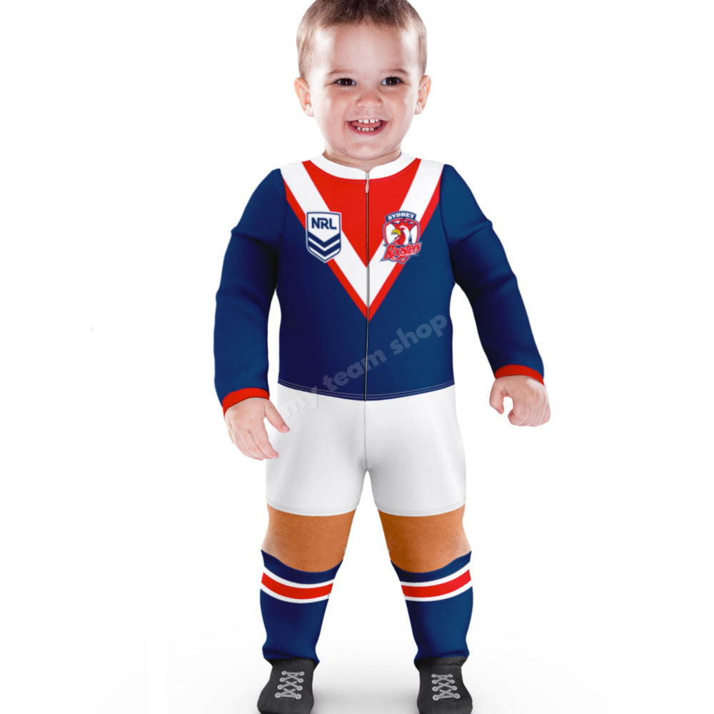 SYDNEY ROOSTERS NRL INFANT FOOTYSUIT Infant Footysuit