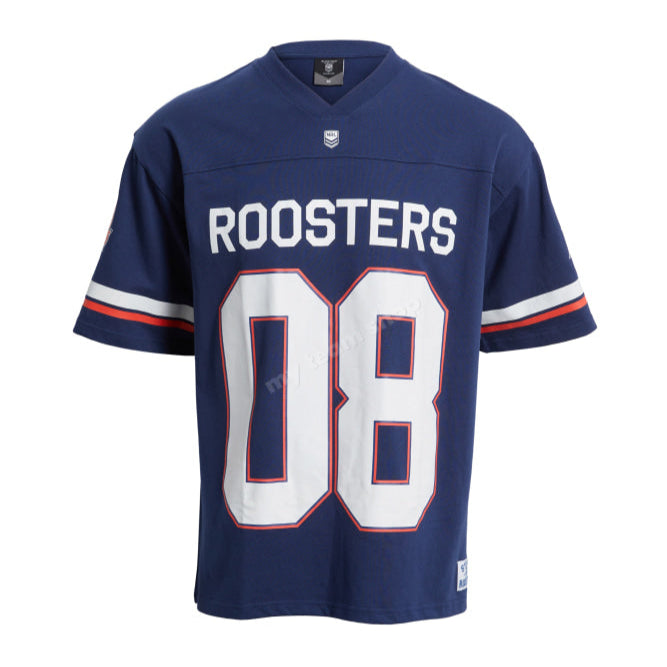 Sydney Roosters Nrl Oversized Gridiron T-Shirt Gridiron Shirt