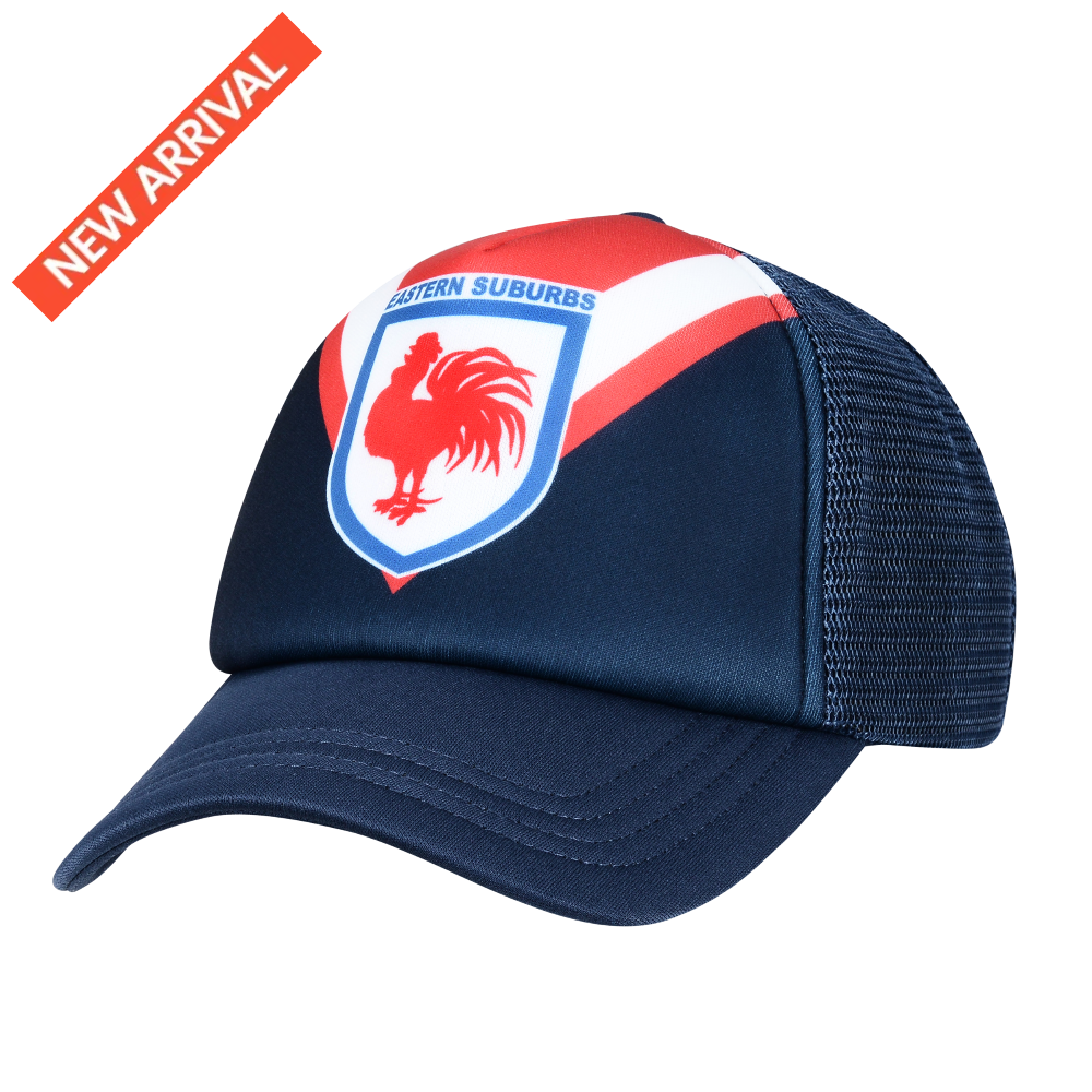 SYDNEY ROOSTERS NRL RETRO TRUCKER CAP NRL headwear