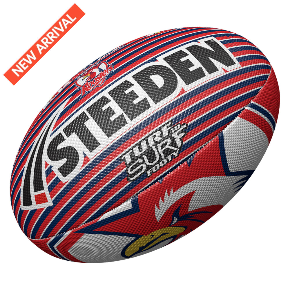 SYDNEY ROOSTERS ’TURF TO SURF’ NRL BEACH FOOTY NRL Football