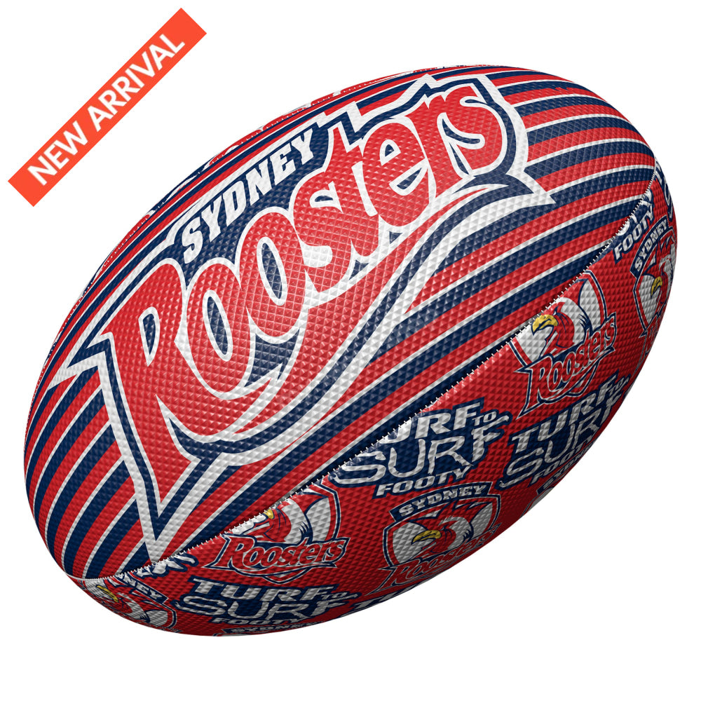 SYDNEY ROOSTERS ’TURF TO SURF’ NRL BEACH FOOTY NRL Football