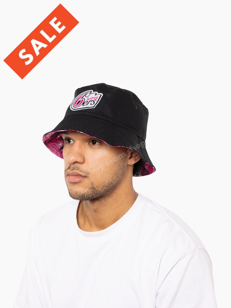 Sydney Sixers Bbl Graph Bucket Hat Cricket Headwear