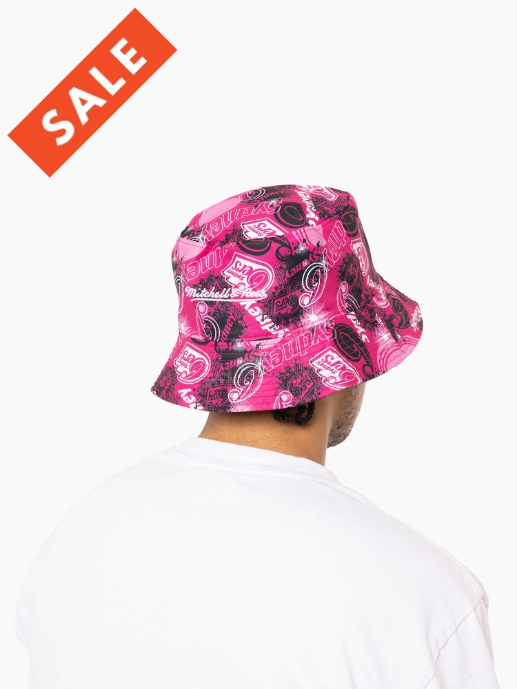 Sydney Sixers Bbl Graph Bucket Hat Cricket Headwear