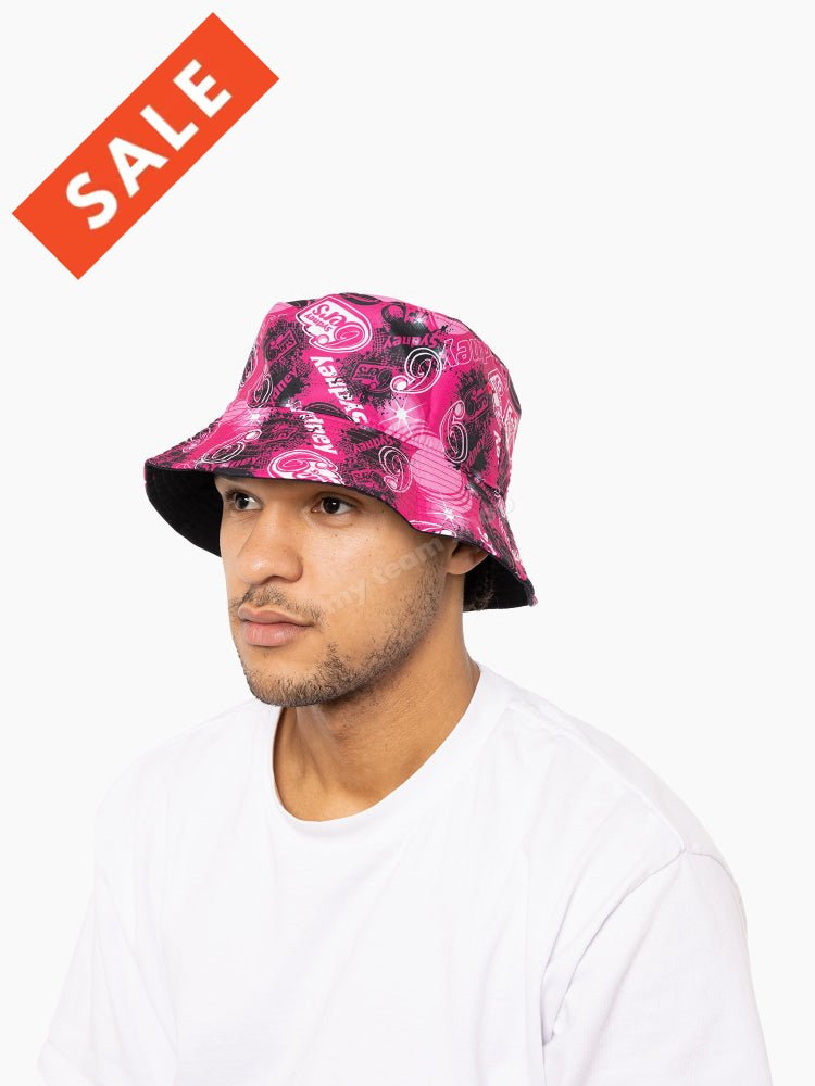 Sydney Sixers Bbl Graph Bucket Hat Cricket Headwear