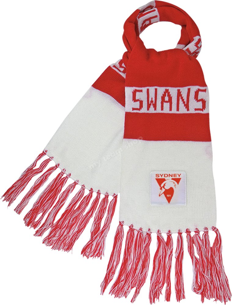 Sydney Swans Afl Bar Scarf Scarf