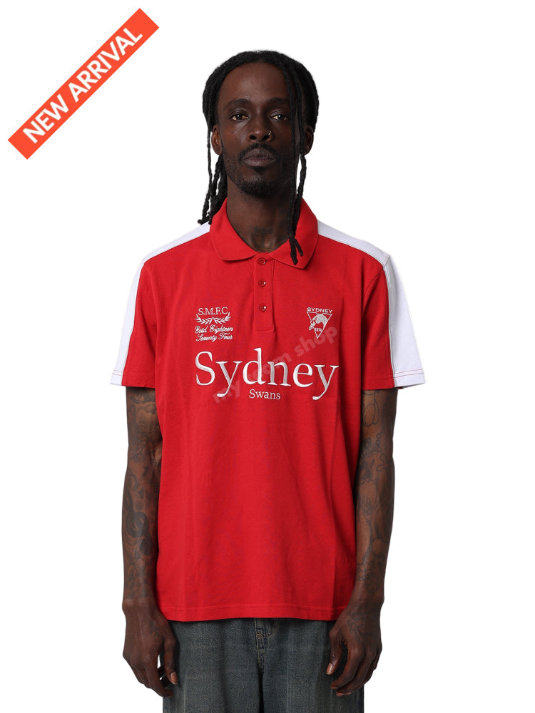 SYDNEY SWANS AFL MULTI LOGO POLO AFL Multi Logo Polo