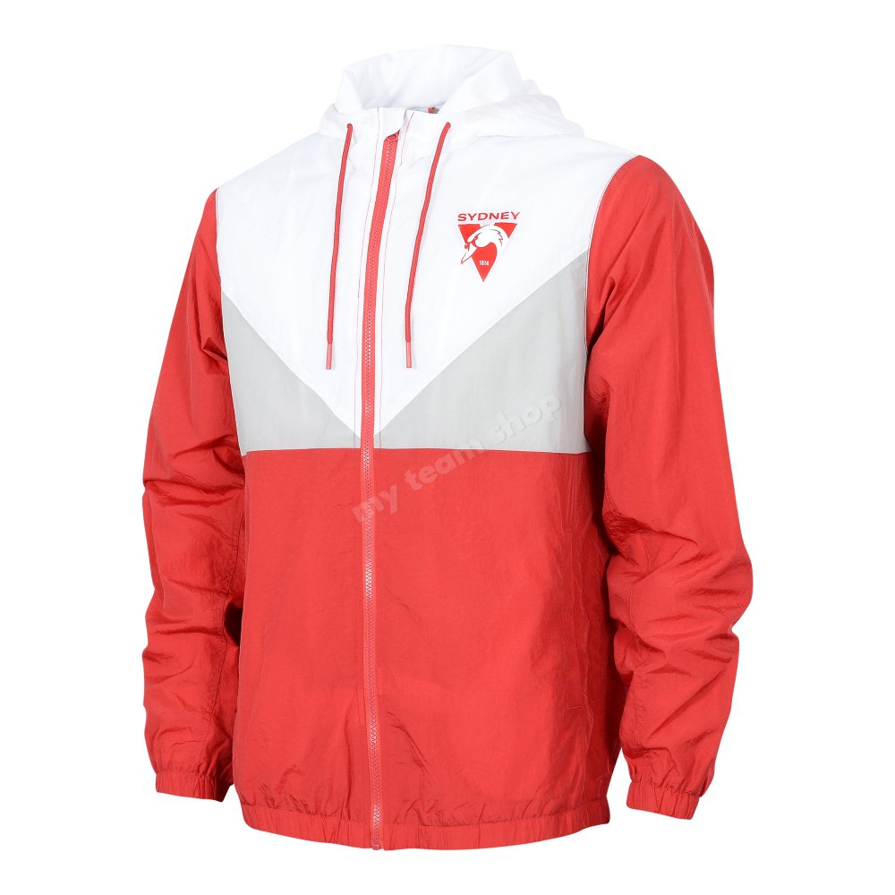 Sydney Swans Afl Paneled Windbreaker Windbreaker