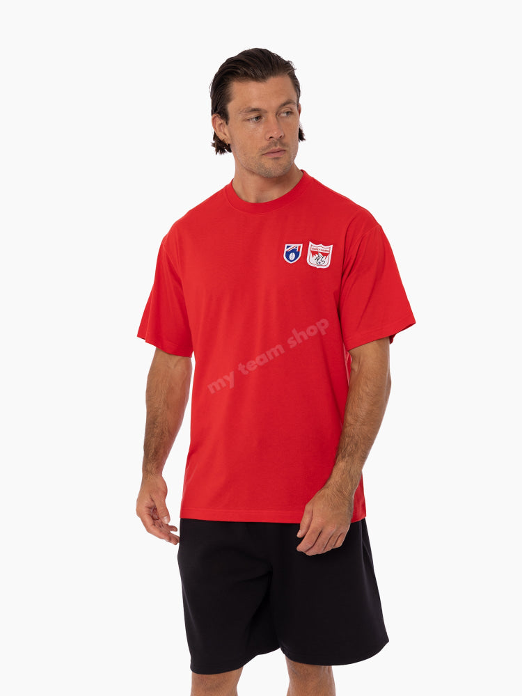 SYDNEY SWANS AFL THROWBACK LOGO TEE - Main Image