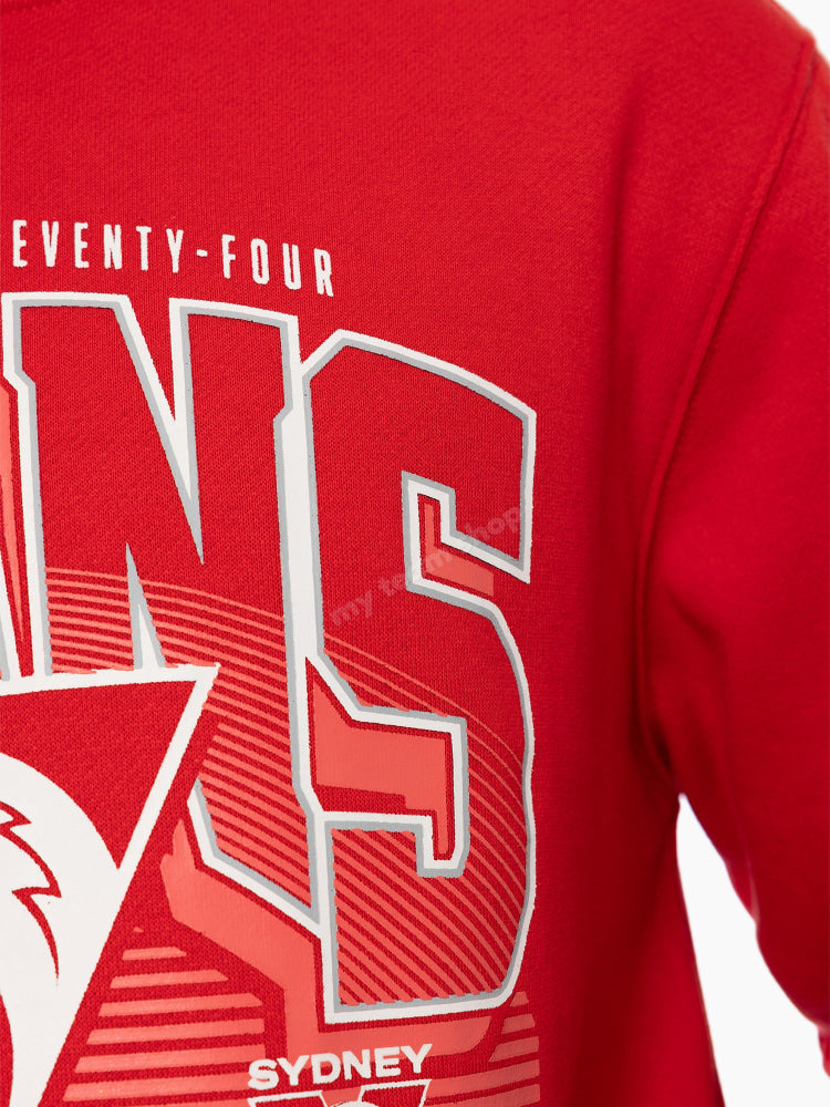 SYDNEY SWANS AFL WORDMARK HOODIE AFL Wordmark Hoodie