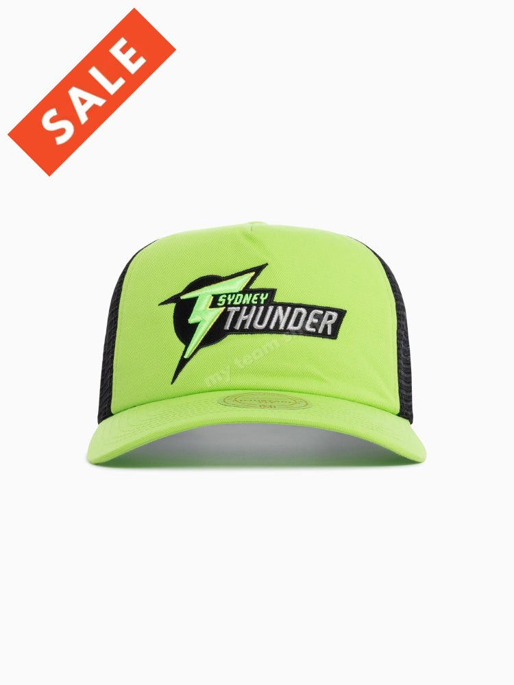 Sydney Thunder Bbl Patch Trucker Cap Cricket Headwear