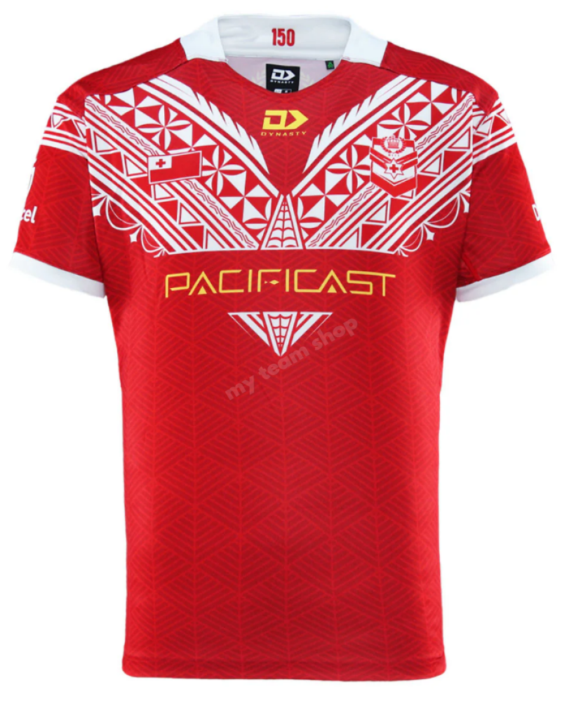 TONGA 2025 HOME RUGBY LEAGUE JERSEY Rugby Jersey