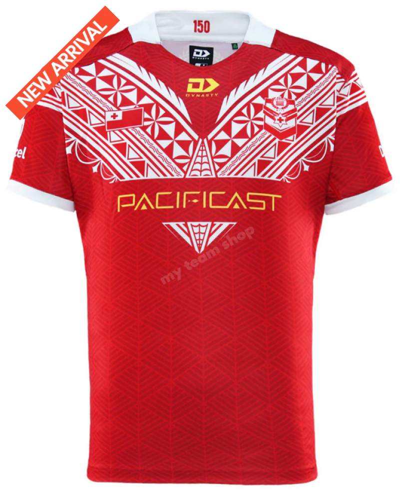 TONGA 2025 HOME RUGBY LEAGUE JERSEY Rugby Jersey