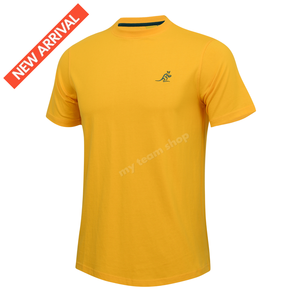 Wallabies 2024 Rugby Gold Cotton Tee