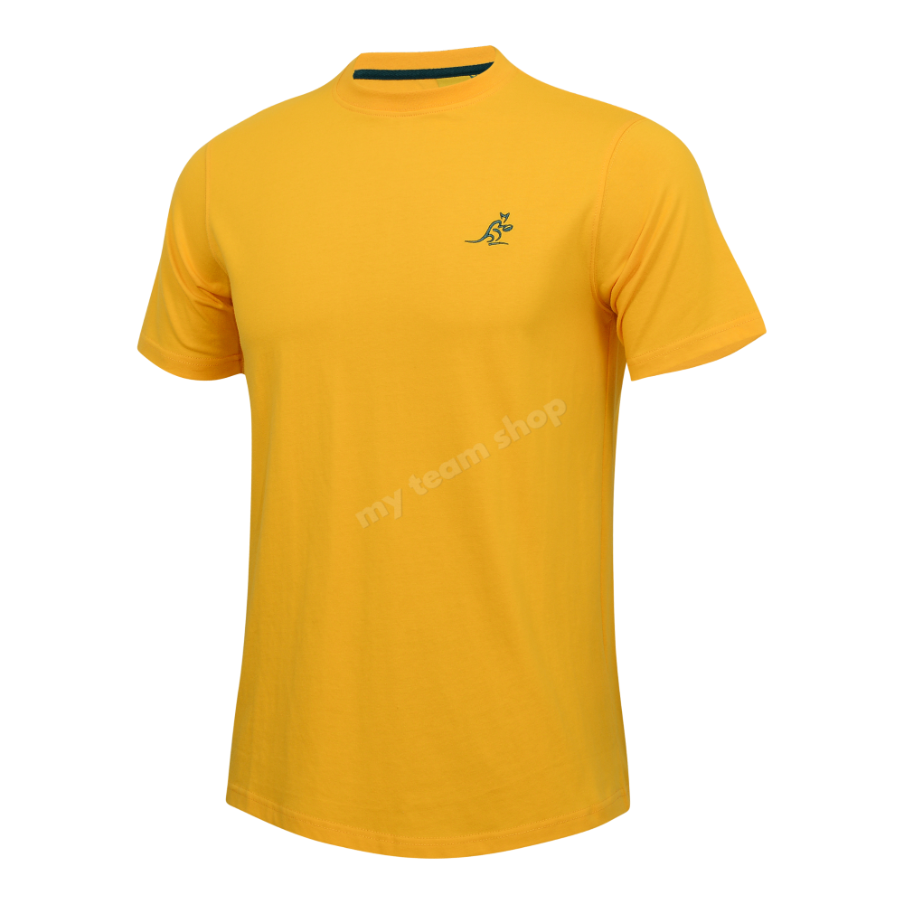 Wallabies 2024 Rugby Gold Cotton Tee