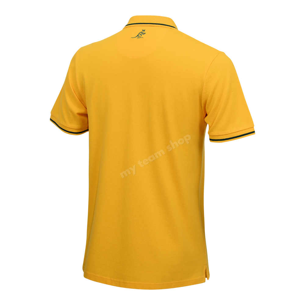 Wallabies 2024 Rugby Gold Pique Polo