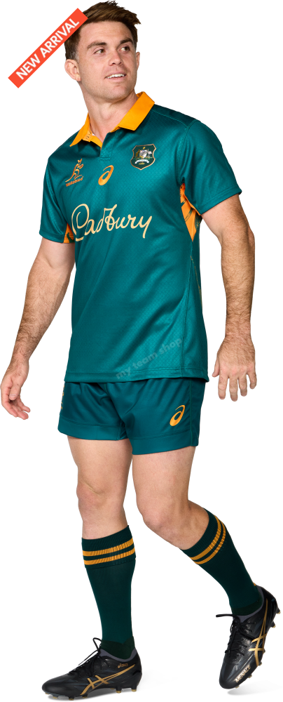 WALLABIES 2025 RUBGY MATCH DAY WARM UP JERSEY Rugby Jersey