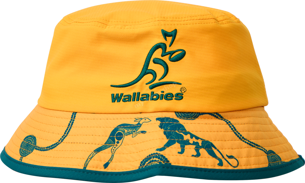 WALLABIES 2025 RUGBY MATCH DAY BUCKET HAT Rugby Headwear